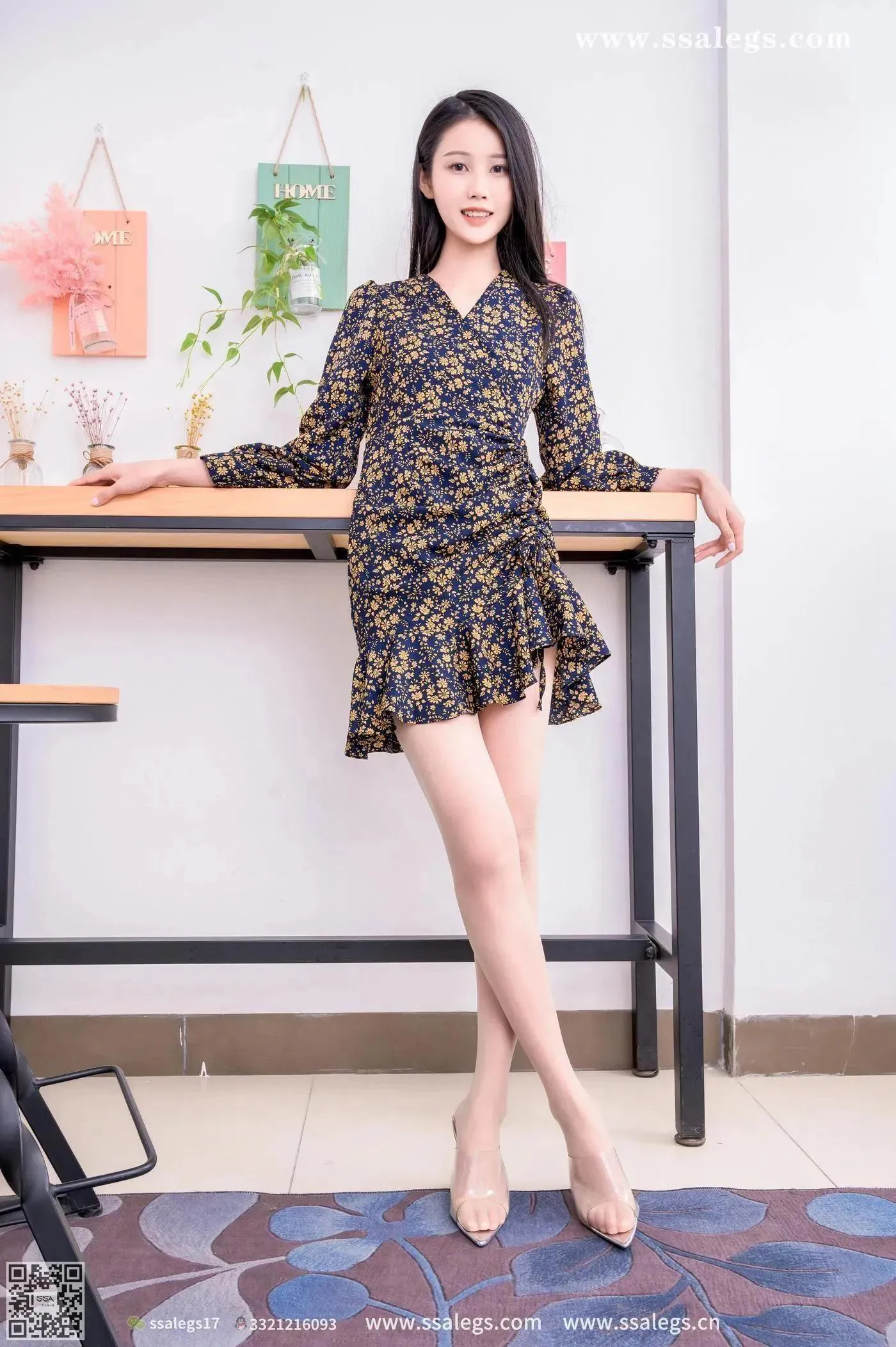 [SSA丝社]超清写真 NO.383 星星碎花复古裙肉丝 [82P]插图2